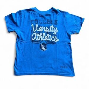 Rawlings Boys Royal Blue College Varsity Athletics Graphic Tee Size L (7)